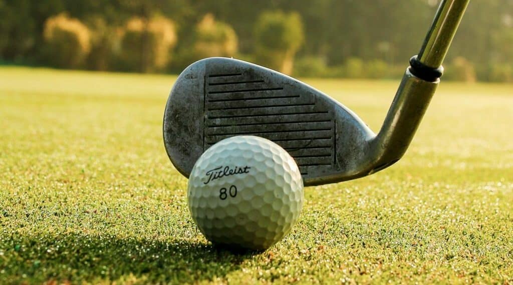 Golf club and ball