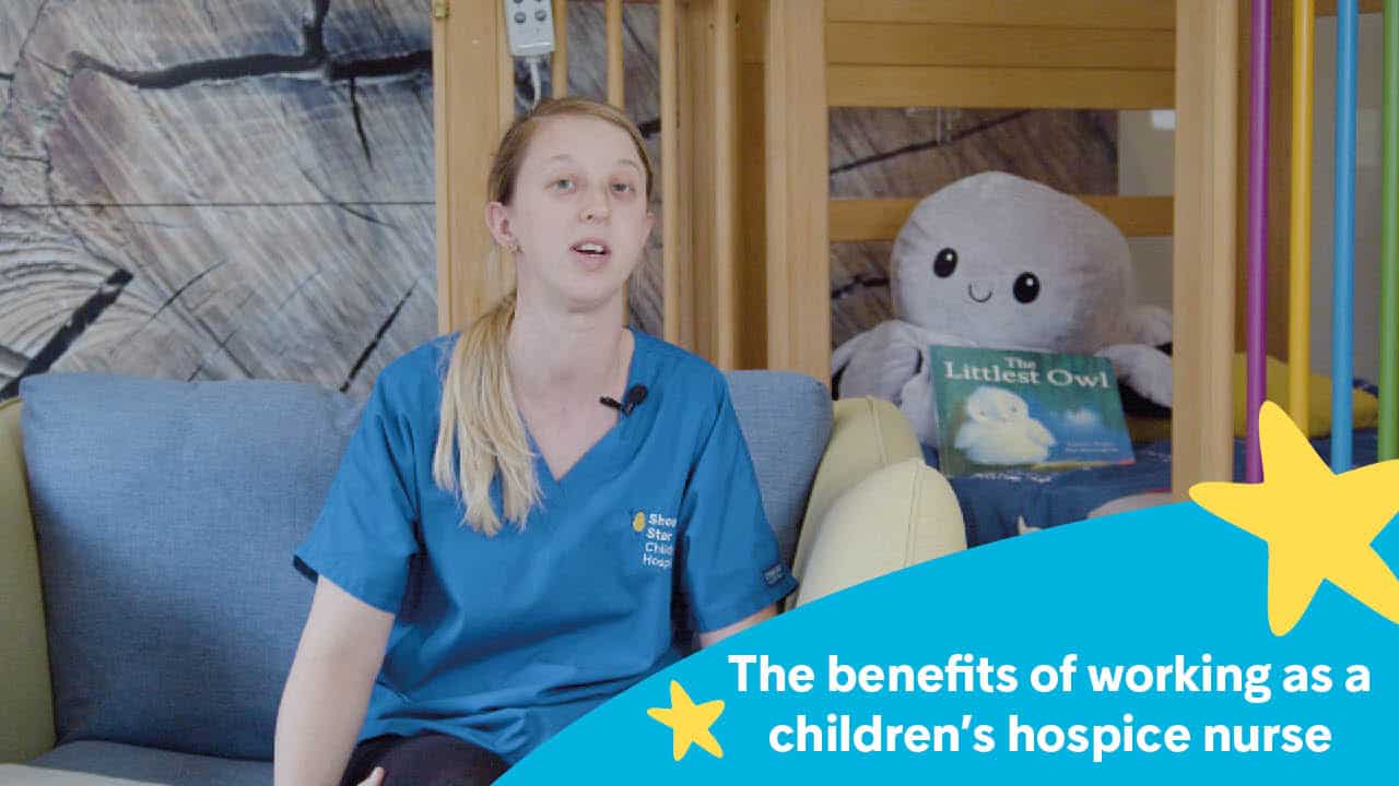 Video - the benefits of working as a children's hospice nurse