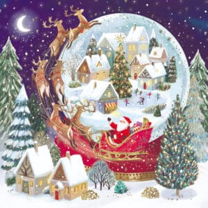 Sleigh Full of Toys Christmas Card – Pack of 10