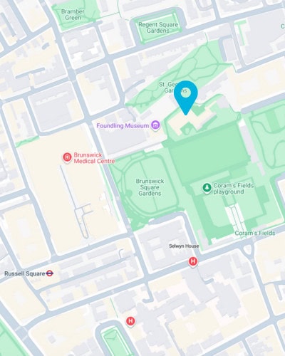 Location of Coram Campus